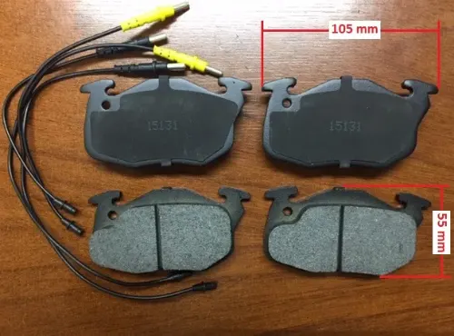 PASTILLAS DEL CITROEN-RENAULT SIST BENDIX BREMSI