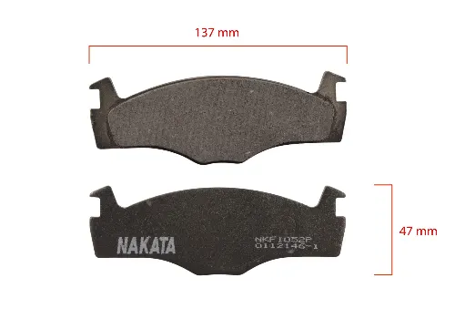 PASTILLAS DEL SEAT-VW SIN GRAMPA ESPESOR 19 BREMSI