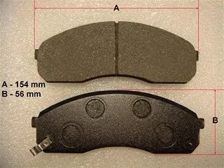 PASTILLAS DEL KIA K2700-PREGIO 04 (18mm) BREMSI