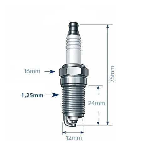 BUJIA KR6A-10 (C/R) TORCH
