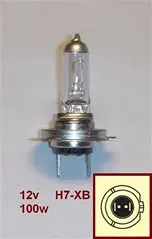 LAMPARA 12V H7 100W AZUL (TRIFA)