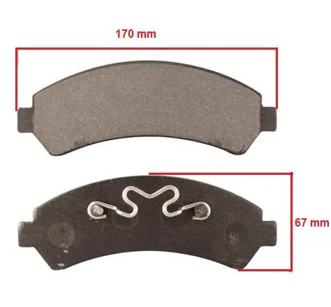 PASTILLAS DEL GM S10-BLAZER 95 (4WD) SYL