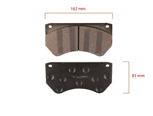 PASTILLAS DEL GM D40 85-96 (B) SISTEMA TEVES