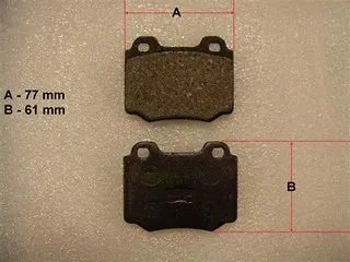 PASTILLAS DEL VW GOL II 95/96 SYL