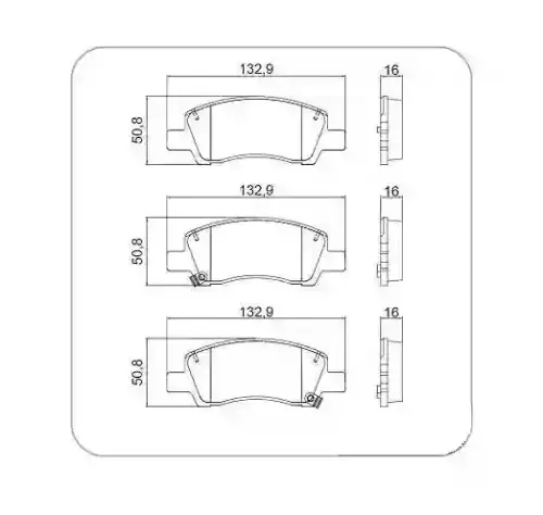 PASTILLAS DEL HYUNDAI HB20 1.0 20-23
