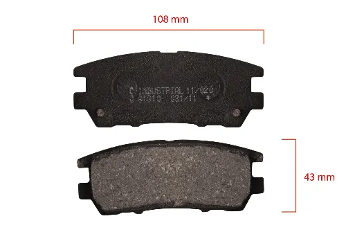 PASTILLAS TRA MITSUBISHI MONTERO (B)
