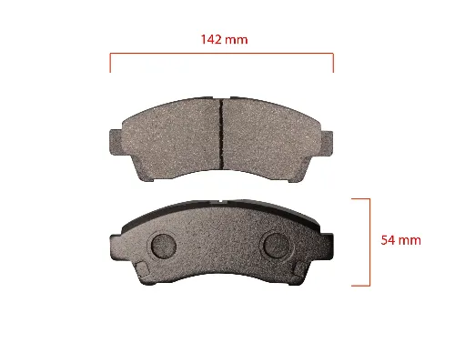 PASTILLAS DEL MAZDA B2500 (2WD) (JAP) BREMSI
