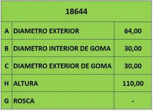 FILTRO ACEITE (CARTUCHO) MB SPRINTER 12 (CH8481)