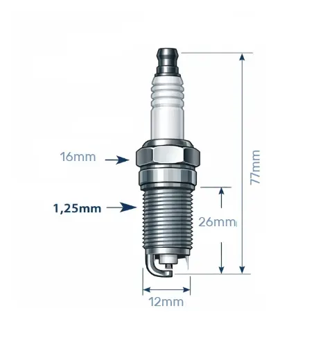 BUJIA ZKR7B (C/R) TORCH