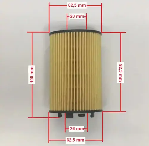 FILTRO ACEITE (CARTUCHO) SANGYONG KORANDO