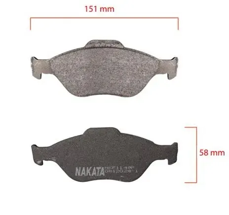 PASTILLAS DEL HONDA FIT 1.4 03 (B)