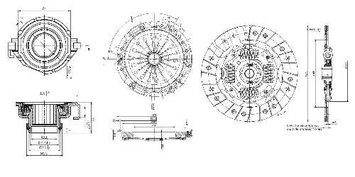 KIT EMBRAGUE (235) CITROEN-PEUGEOT-FIAT 2.8 BREME