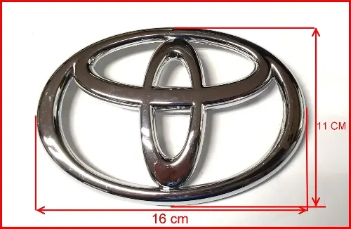 EMBLEMA CARETA TOYOTA HILUX VIGO 05 (A)