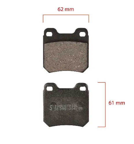 PASTILLAS TRA GM ASTRA-VECTRA 96 BREMSI