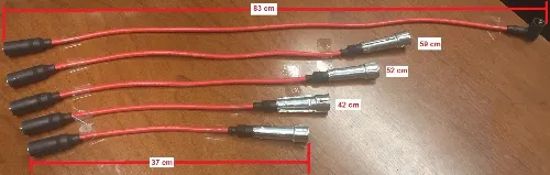 CABLES BUJIAS FORD ESCORT ESCORT-VW LOGUS 93-96