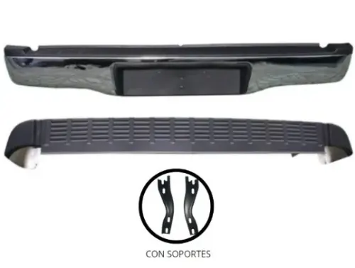 PARAGOLPE TRA TOYOTA HILUX VIGO 2004-2015 (CRO)