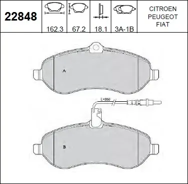 PASTILLAS DEL PEUGEOT EXPERT 10
