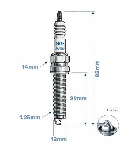 BUJIA ILNAR8B7G TORCH IRIDIUM