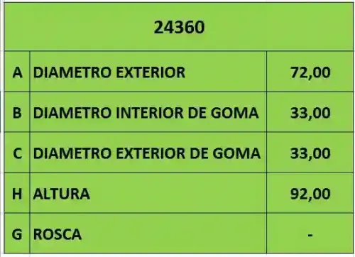 FILTRO ACEITE (CARTUCHO) GM (CH9305)