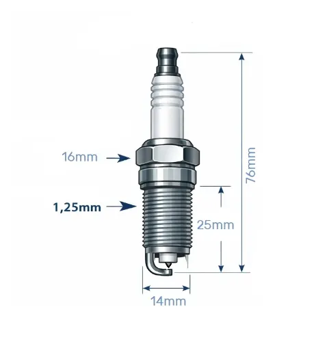 BUJIA PFR6J-11 (D/PLATINO) AUTOLITE
