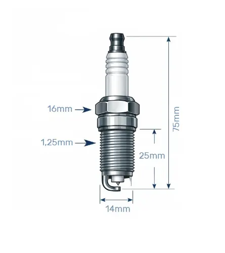 BUJIA BKR6ETUB TORCH