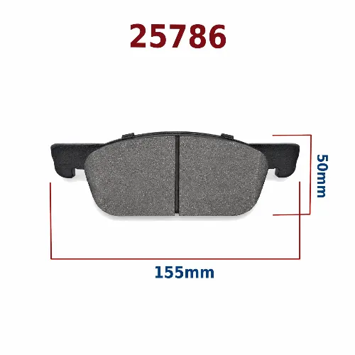 PASTILLAS DEL RENAULT CLIO IV-LOGAN BREMSI (155MM)