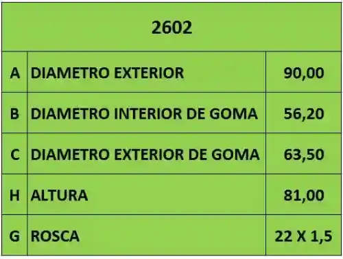 FILTRO ACEITE 22 x 1.5 HONDA (PH2981)