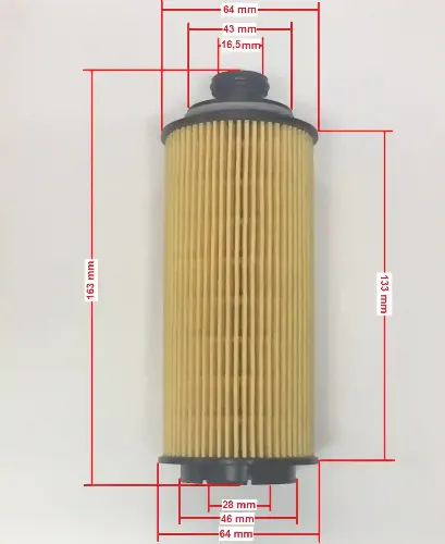FILTRO ACEITE (CARTUCHO) GM S10 2.8CTDI (CH11724)