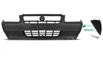 PARAGOLPE DEL FIAT UNO FIRE WAY 08-11(GRIS)P/FENDE