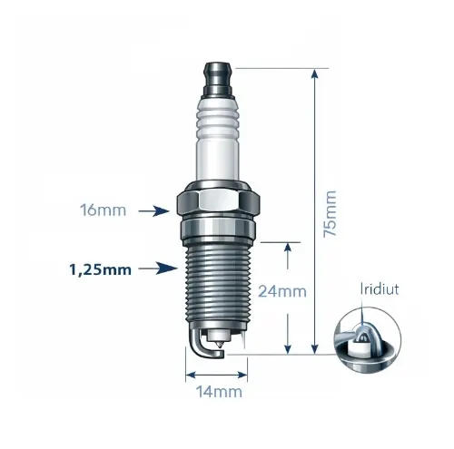 BUJIA K7RTI TORCH IRIDIUM