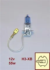 LAMPARA 12V H3 55W AZUL (TRIFA)