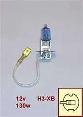 LAMPARA 12V H3 130W AZUL (TRIFA)
