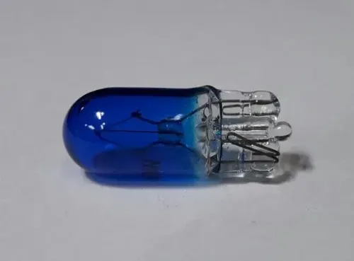 LAMPARA 12V 6W C/IMPRESO GRANDE AZUL NAITE