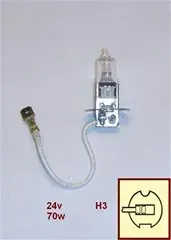 LAMPARA 24V H3 70W NAITE