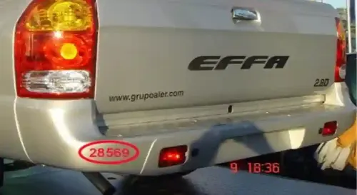 PARAGOLPE TRA EFFA AOJUN