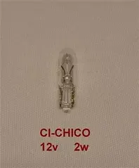 LAMPARA 12V 2W C/IMPRESO CHICO (TRIFA)