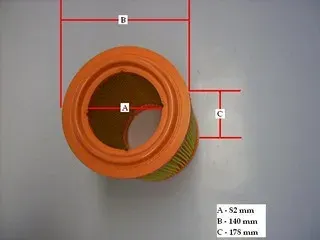 FILTRO AIRE HONDA (CA9493)