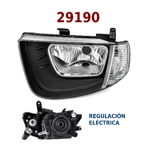 SEMIOPTICA IZQ MITSUBISHI L200 2WD 06 (MAN) DEPO