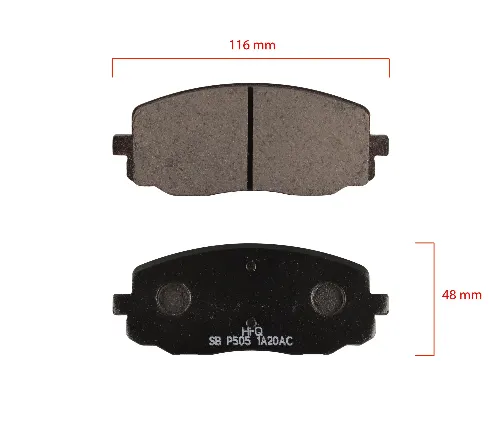 PASTILLAS DEL HYUNDAI I10 BREMSI
