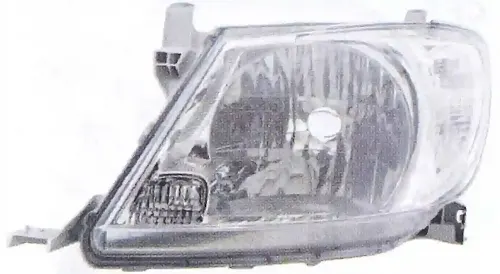 SEMIOPTICA IZQ TOYOTA HILUX VIGO 2008-2011 DEPO