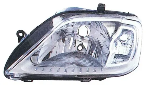 SEMIOPTICA DER RENAULT LOGAN 07 DEPO