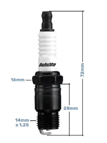 BUJIA BPR6FS (C/R) TORCH