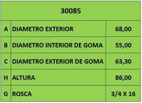 FILTRO ACEITE »  3/4 x 16 SUZUKI-TOYOTA (PH4386)