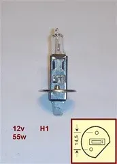 LAMPARA 12V H1 55W