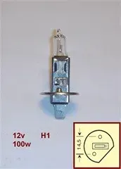 LAMPARA 12V H1 100W NAITE