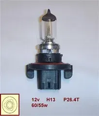 LAMPARA 12V H13 60/55W (TAIWAN)