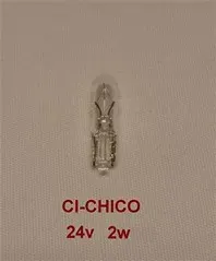 LAMPARA 24V 2W C/IMPRESO CHICO NAITE