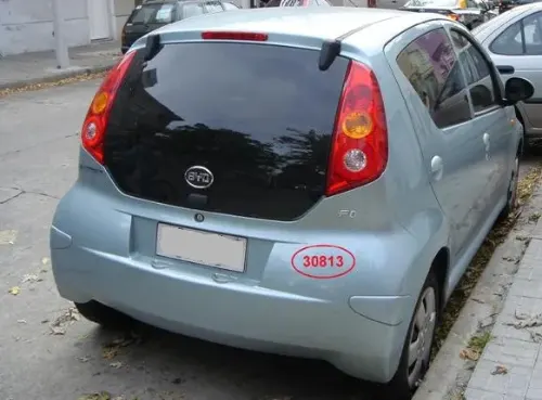 PARAGOLPE TRA BYD F0
