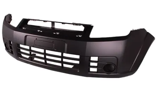 PARAGOLPE DEL FORD FIESTA 08 (S/CAM) (NEGRO LISO)