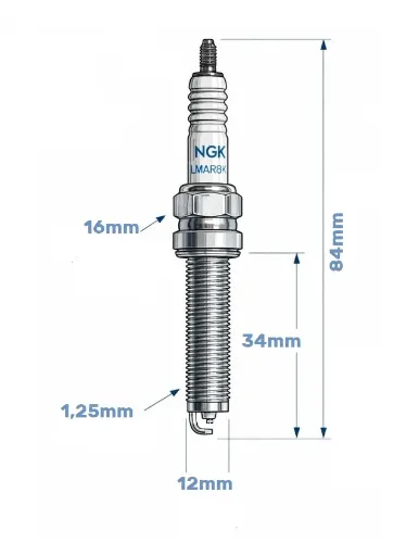 BUJIA LKR6D-10E TORCH